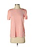 Ann Taylor LOFT 100% Cotton Pink Short Sleeve T-Shirt Size XS - photo 1