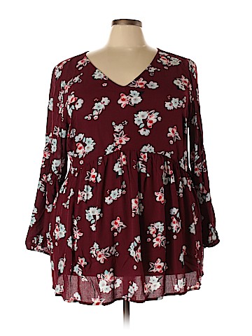 Lane Bryant 3/4 Sleeve Blouse (view 1)