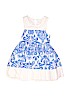 Nannette 100% Cotton Blue Special Occasion Dress Size 2T - photo 1