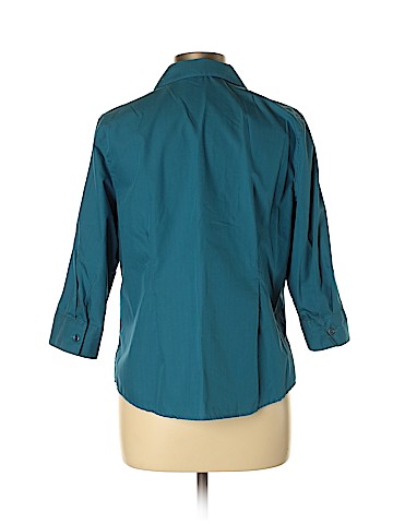 Norm Thompson 3/4 Sleeve Button-Down Shirt (view 2)