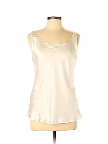 Lafayette 148 New York Sleeveless Silk Top (view 1)