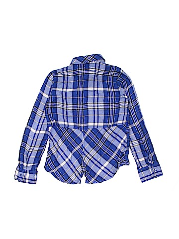 Justice Long Sleeve Button-Down Shirt (view 2)