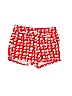 Mini Boden 100% Cotton Polka Dots Red Khaki Shorts Size 4 - photo 1