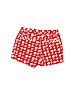 Mini Boden 100% Cotton Polka Dots Red Khaki Shorts Size 4 - photo 2