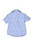 B.U.M. Equipment 100% Cotton Print Blue Short Sleeve Button-Down Shirt Size 3T - photo 2