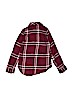 Justice Red Long Sleeve Button-Down Shirt Size 8 - photo 2