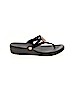 Crocs Black Flip Flops Size 7 - photo 1
