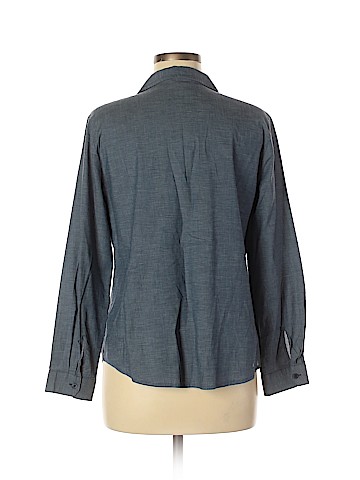 Ann Taylor LOFT Outlet Long Sleeve Button-Down Shirt (view 2)