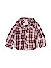 Genuine Kids from Oshkosh 100% Cotton Red Long Sleeve Button-Down Shirt Size 2T - photo 1