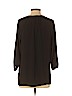 MICHAEL Michael Kors 100% Polyester Black 3/4 Sleeve Blouse Size S - photo 2