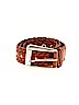 MICHAEL Michael Kors 100% Leather Solid Brown Leather Belt Size S - photo 1