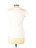 Ann Taylor LOFT White Short Sleeve Blouse Size 10 (petite) - photo 2