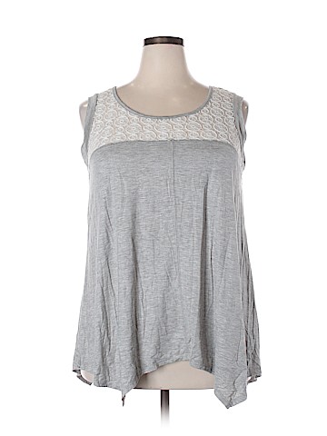 Ava James Sleeveless T-Shirt (view 1)