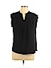 Gibson Black Sleeveless Blouse Size L (petite) - photo 1