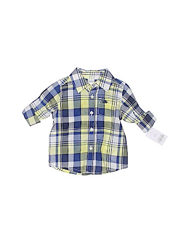 Carter's Long Sleeve Button-Down Shirt (view 1)