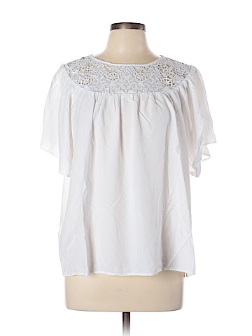 Ann Taylor LOFT Short Sleeve Blouse (view 1)