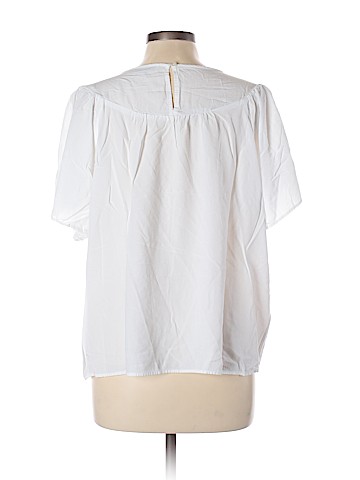 Ann Taylor LOFT Short Sleeve Blouse (view 2)
