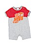 Hanna Andersson 100% Cotton Gray Short Sleeve Onesie Size 70 cm / US 6-9 MO - photo 1
