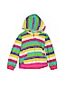 Carter's 100% Polyester Stripes Pink Fleece Jacket Size 3T - photo 1