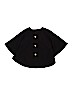 Cynthia Rowley Solid Black Coat Size 4T - photo 1
