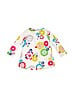 Carter's 100% Cotton White Long Sleeve Top Size 3T - photo 2