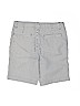 Lands' End 100% Cotton Blue Khaki Shorts Size 8 - photo 2