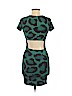 Topshop Green Casual Dress Size 6 - photo 2