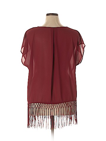 a.n.a. A New Approach Short Sleeve Blouse (view 2)