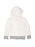 Old Navy White Zip Up Hoodie Size 4T - photo 2