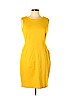 Lands' End Yellow Casual Dress Size 10 (petite) - photo 1
