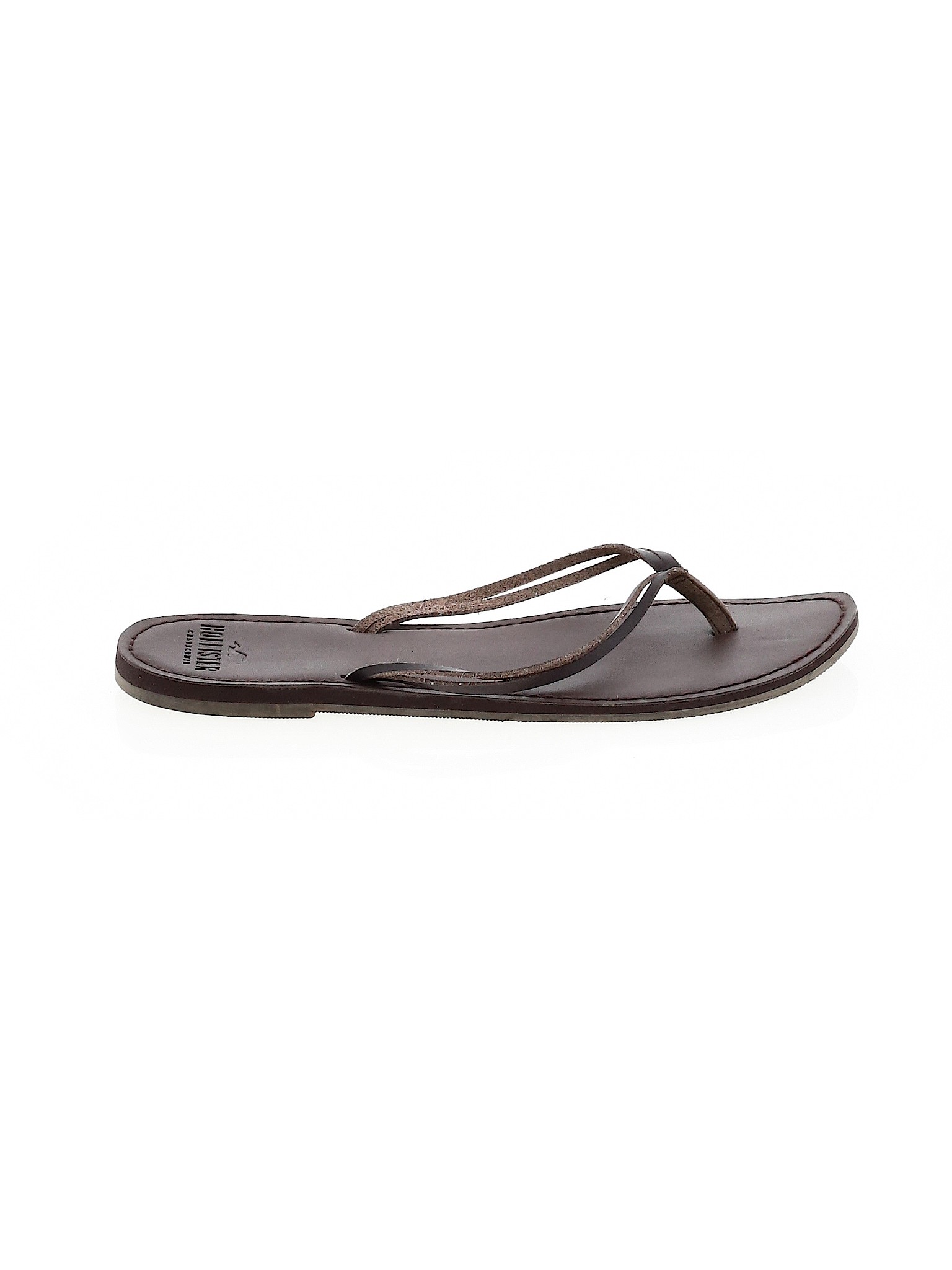 hollister flip flops womens