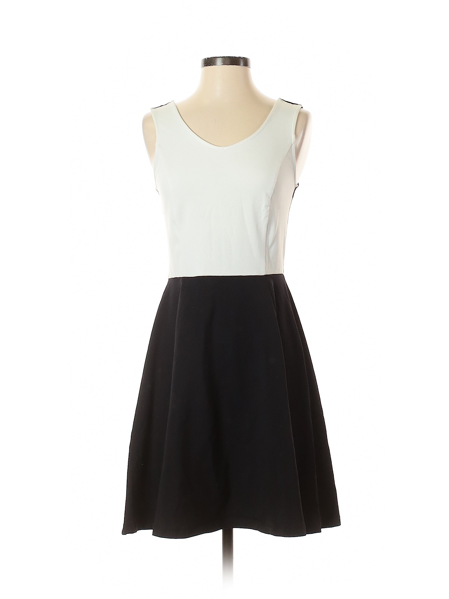 Cynthia Rowley TJX Solid White Black Casual Dress Size S - 72% off ...