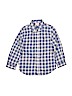 Neck & Neck 100% Cotton Blue Long Sleeve Button-Down Shirt Size 4 - photo 1