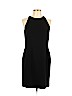 Ann Taylor 100% Polyester Black Casual Dress Size 12 (petite) - photo 1