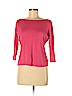 Talbots Pink 3/4 Sleeve Top Size M (petite) - photo 1
