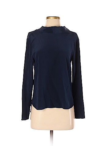J.Crew Long Sleeve Silk Top (view 1)