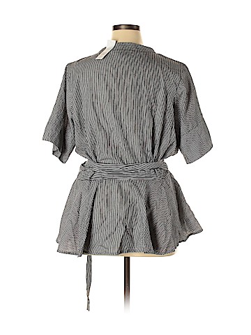 FASHION TO FIGURE Short Sleeve Blouse (view 2)