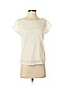 Lauren by Ralph Lauren Ivory Short Sleeve Top Size S (petite) - photo 1
