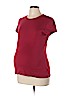 Gap - Maternity Red Short Sleeve T-Shirt Size L - photo 1