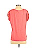 NY Collection 100% Polyester Pink Short Sleeve Blouse Size L (petite) - photo 2