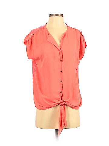 NY Collection Short Sleeve Blouse (view 1)