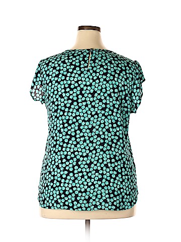 Ann Taylor Factory Short Sleeve Blouse (view 2)