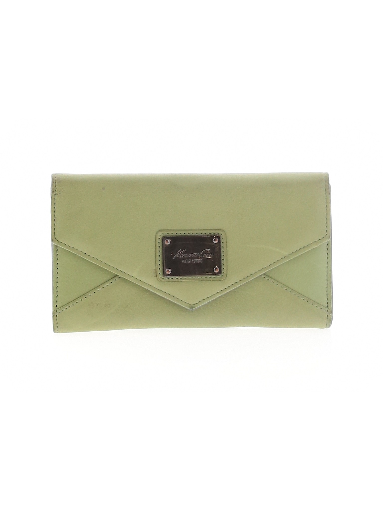 Kenneth Cole New York Women Green Leather Wallet One Size | eBay