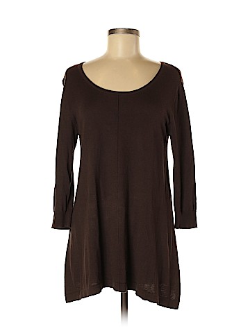 August Silk Pullover Sweater (view 1)