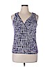 Ann Taylor Purple Sleeveless Top Size XL - photo 1