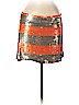Parker 100% Polyester Orange Casual Skirt Size M - photo 1