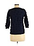 Lord & Taylor 100% Cotton Blue Pullover Sweater Size M (petite) - photo 2