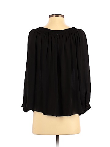 Nicole Miller Artelier 3/4 Sleeve Silk Top (view 2)