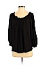 Nicole Miller Artelier 100% Silk Black 3/4 Sleeve Silk Top Size S - photo 1