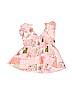 Little Lindsey 100% Cotton Floral Pink Dress Size 2T - photo 2